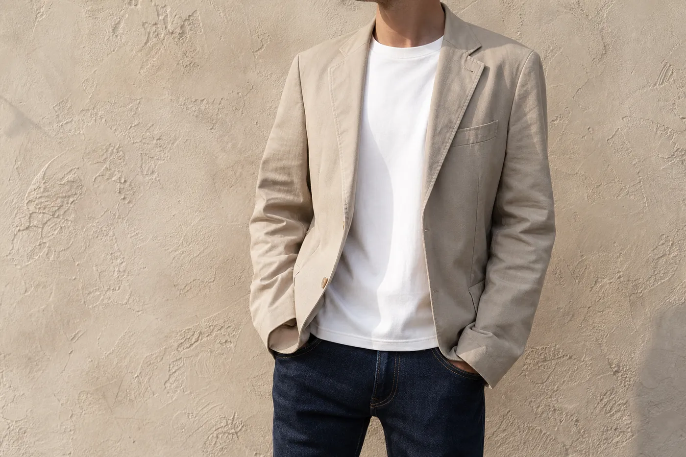Porter une veste sans etre trop habille