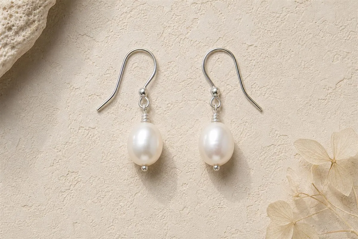 Boucles d'Oreilles Perles