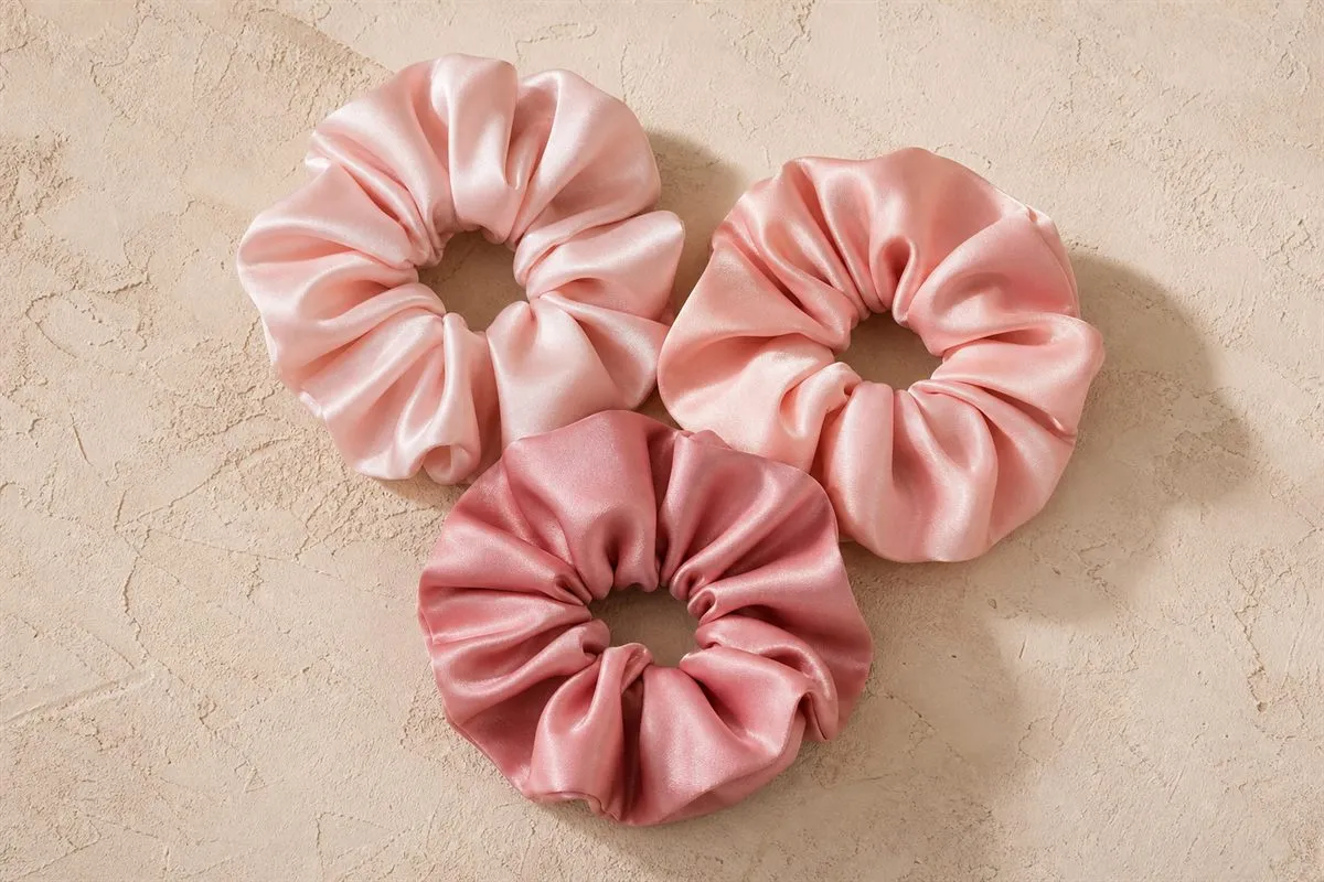 Lot de 3 Chouchous en Soie