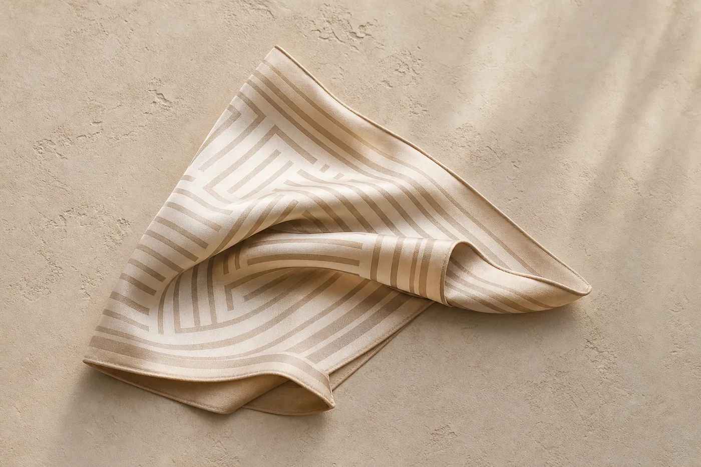 Mini Foulard Carré Soie Touch Édition Limitée