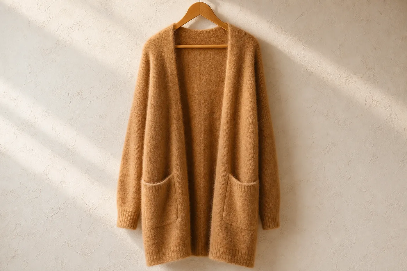 Gilet Long en Mohair