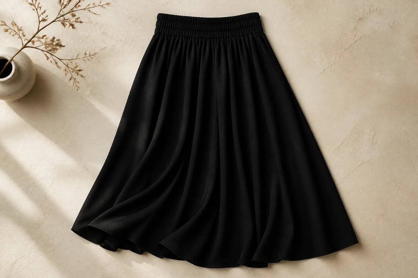Iconique Jupe Trapèze Midi — Iconique